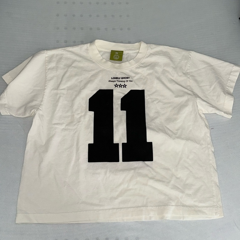 Lonely Ghost Boyfriend cropped Tee Never Worn